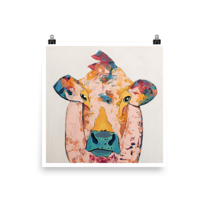 Sunset Cow - Image 3